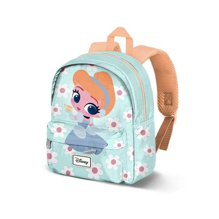 Mochila Preescolar Joy Cup Disney Cenicienta Turquesa