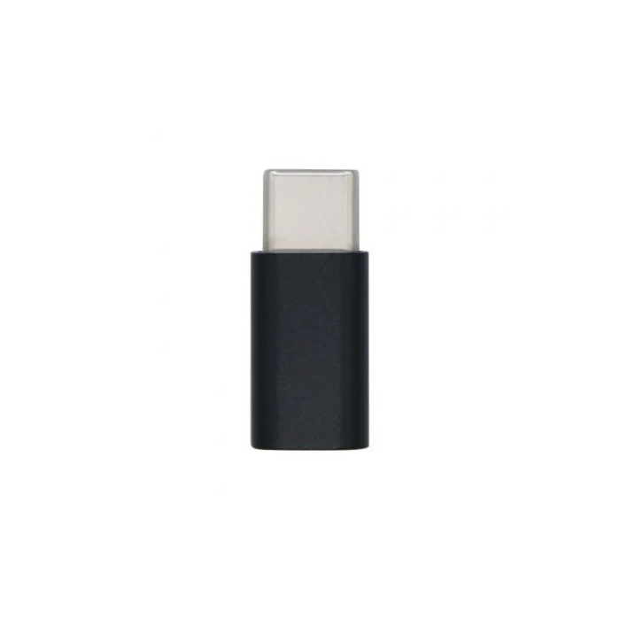 AISENS - MINI ADAPTADOR USB-C USB 2.0, TIPO MICRO-B/H-USB-C/M, NEGRO