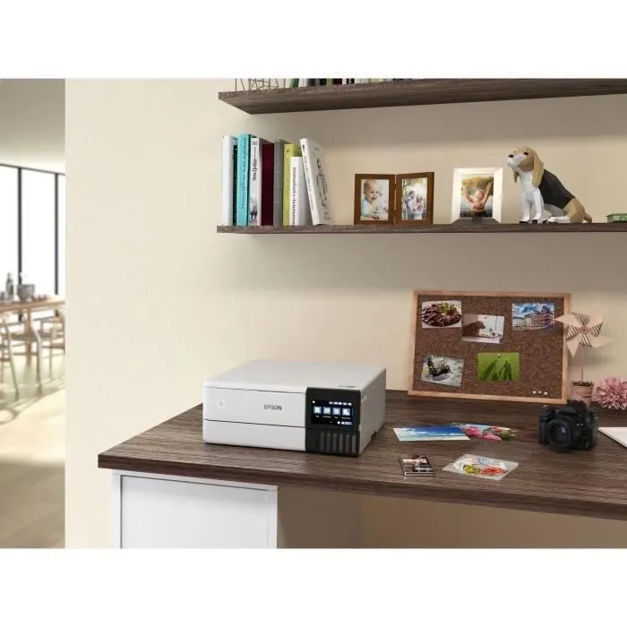 Epson Multifunción Inyección EcoTank ET-8500 Color con 6 Tintas Claria ET Premium, Impresión A4, Copia y Escanea 4
