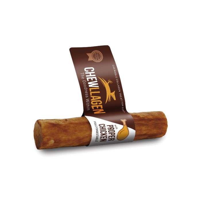 Chewllagen 742174712005 Rolls para Perros de Colágeno con Pollo 12.5 cm - Salud Articular, Piel y Pelaje - Display 35 Unidades 1