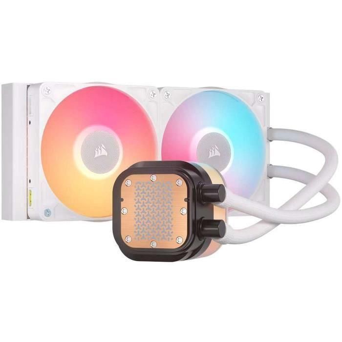 Corsair CW-9061025-WW Refrigeración Líquida iCUE LINK TITAN 240 RX LCD para CPU, 2 Ventiladores RX120 RGB, Blanco, Intel LGA 1851/AM5 1 Corsair CW-9061025-WW Refrigeración Líquida iCUE LINK TITAN 240 RX LCD para CPU, 2 Ventiladores RX120 RGB, Blanco, Intel LGA 1851/AM5 1