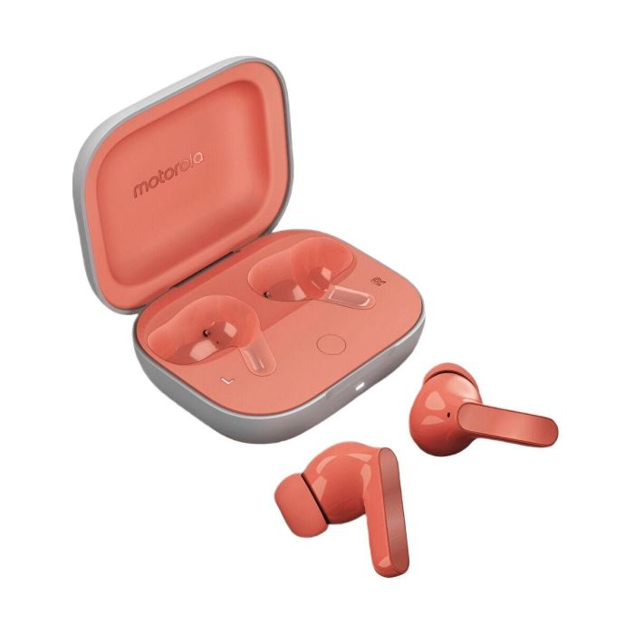 Motorola Moto Buds Auriculares Inalámbricos Intraauriculares Bluetooth 5.3 Coral 42h ANC Dolby Atmos