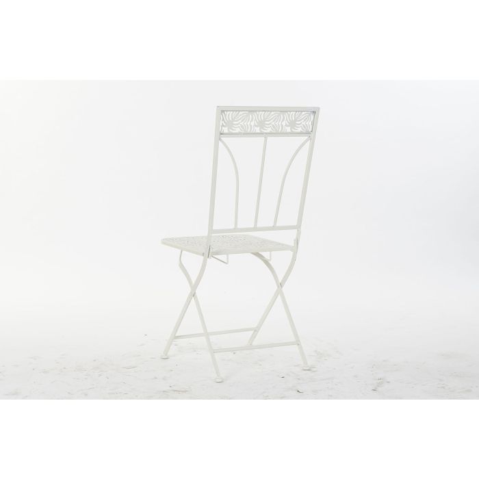 Silla Tropical DKD Home Decor Blanco 48 x 93 x 40 cm 5 Silla Tropical DKD Home Decor Blanco 48 x 93 x 40 cm 5