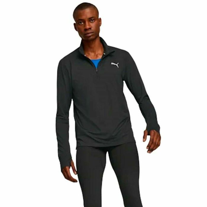 Camiseta de Manga Corta Mujer Puma Run Favorite Negro Unisex 2 Camiseta de Manga Corta Mujer Puma Run Favorite Negro Unisex 2