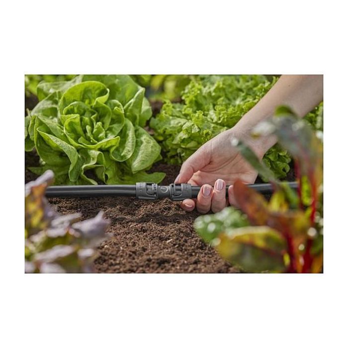 Gardena 13203-20 Acoplamiento de Tuberías para Sistema de Riego por Goteo, 13 mm (1/2"), 3 Piezas, Negro 3 Gardena 13203-20 Acoplamiento de Tuberías para Sistema de Riego por Goteo, 13 mm (1/2"), 3 Piezas, Negro 3