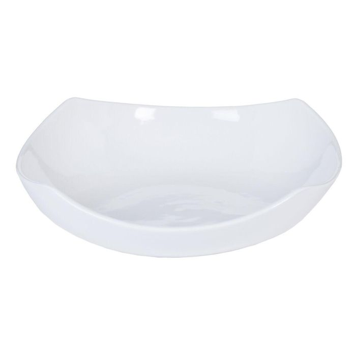 Centro de Mesa Blanco Cerámica 29,5 x 29,5 x 8 cm