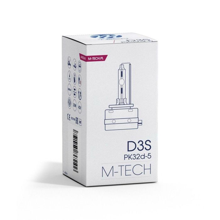 Lámpara Xenón M-Tech Basic D3S 8000K MTECZHCD3S8 1 Lámpara Xenón M-Tech Basic D3S 8000K MTECZHCD3S8 1