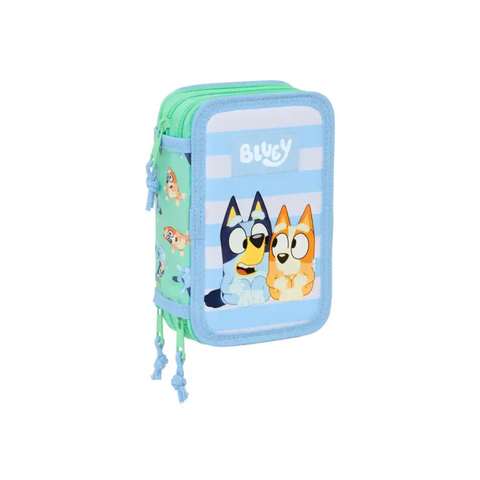 Safta Plumier Triple Bluey "Sisters" 37 Pcs 12,5x19,5x5,5 cm 0 Safta Plumier Triple Bluey "Sisters" 37 Pcs 12,5x19,5x5,5 cm 0