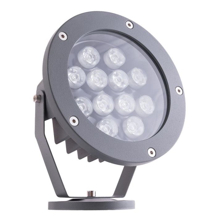 Foco LED Jardines "Limassol" 12W 1100Lm 6000ºK 50.000H [SL-CPD05-12W-CW 2