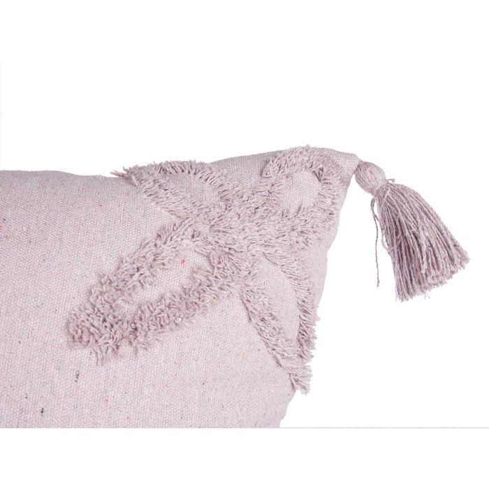 Cojín Bordado Gris 45x45 cm - Giftdecor - Algodón y Poliéster (9 Unidades) 2