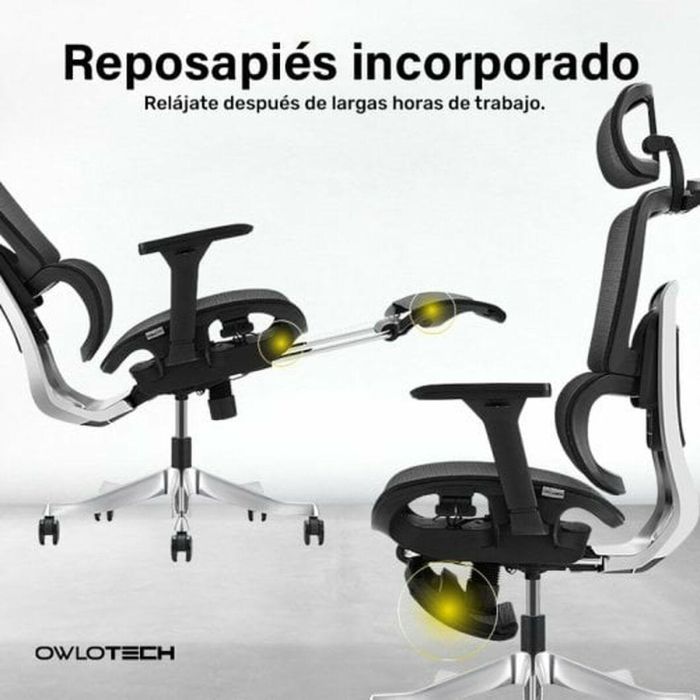 Silla de Oficina Owlotech Negro 1 Silla de Oficina Owlotech Negro 1