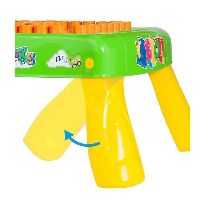 Molto Mesa de Actividades con Luces y Sonidos, Incluye 24 Piezas y Coche, para Niños a Partir de 1 Año 4