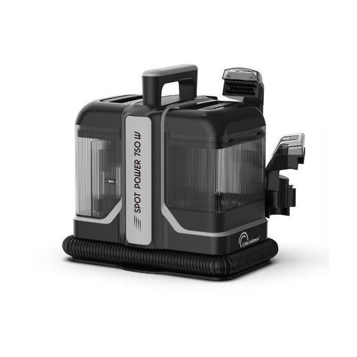 Quitamanchas - LITTLE BALANCE - Potencia 750 - 15000 Pa - 1,6 L - Muestra de limpiador - Negro Quitamanchas - LITTLE BALANCE - Potencia 750 - 15000 Pa - 1,6 L - Muestra de limpiador - Negro