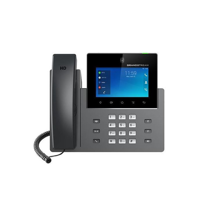 Grandstream GXV3450 Videoteléfono IP 16 Líneas, Pantalla Táctil HD 5" Android 11, Cámara 1080p, Dual Gigabit PoE+, Wi-Fi 5 Grandstream GXV3450 Videoteléfono IP 16 Líneas, Pantalla Táctil HD 5" Android 11, Cámara 1080p, Dual Gigabit PoE+, Wi-Fi 5