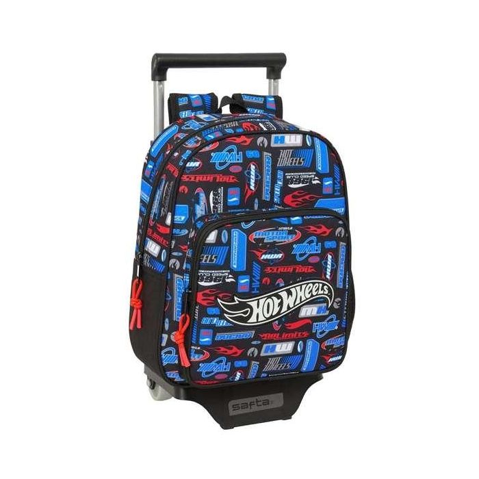 Safta Mod. 524 705 Mochila Con Carro Hot Wheels 330x270x100 mm Safta Mod. 524 705 Mochila Con Carro Hot Wheels 330x270x100 mm