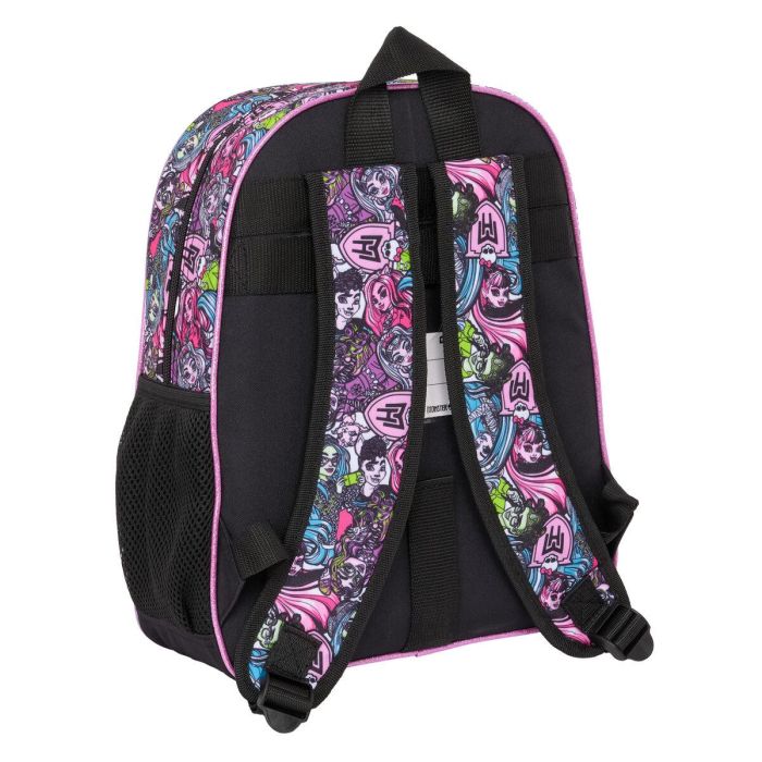 Mochila Escolar Monster High Drama Multicolor 28 x 34 x 10 cm 1