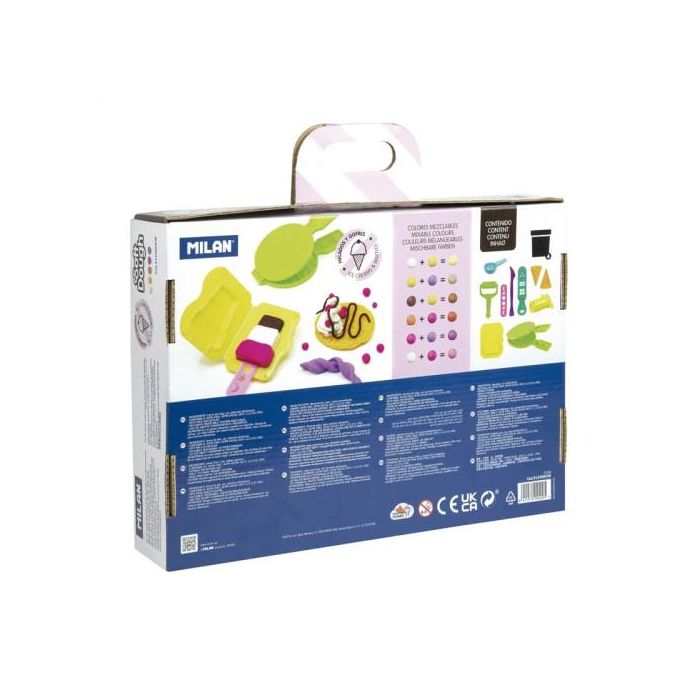Milan Maletín 6 Botes Pasta Blanda Soft Dough 59g + Herramientas Helados y Gofres 913306ICW 1 Milan Maletín 6 Botes Pasta Blanda Soft Dough 59g + Herramientas Helados y Gofres 913306ICW 1