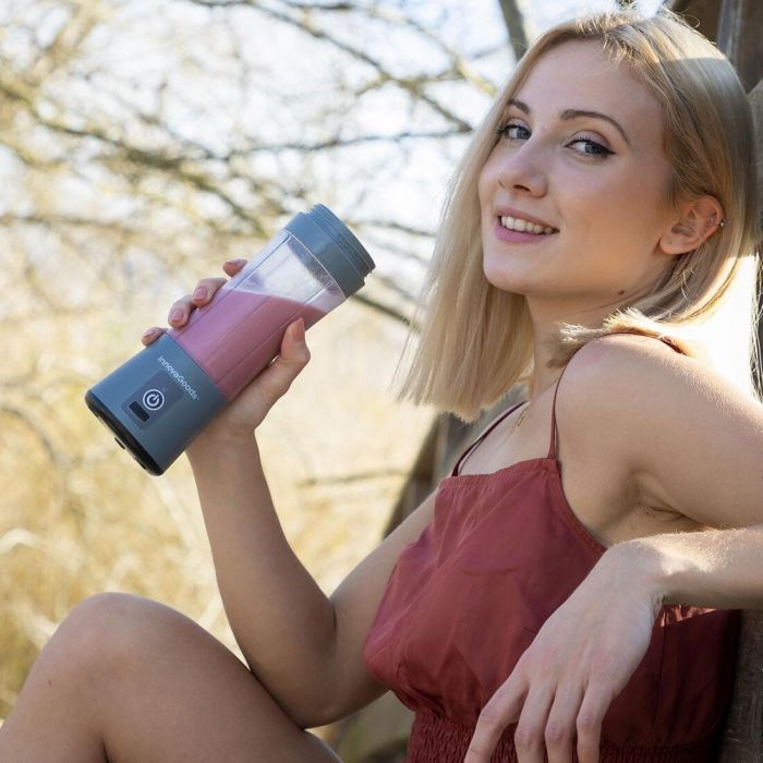 Batidora de Vaso Portátil Recargable Shakuit InnovaGoods 11 Batidora de Vaso Portátil Recargable Shakuit InnovaGoods 11