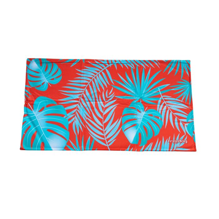 Freedog Cool Bed Coral Palm Recycled 65x50 cm Freedog Cool Bed Coral Palm Recycled 65x50 cm