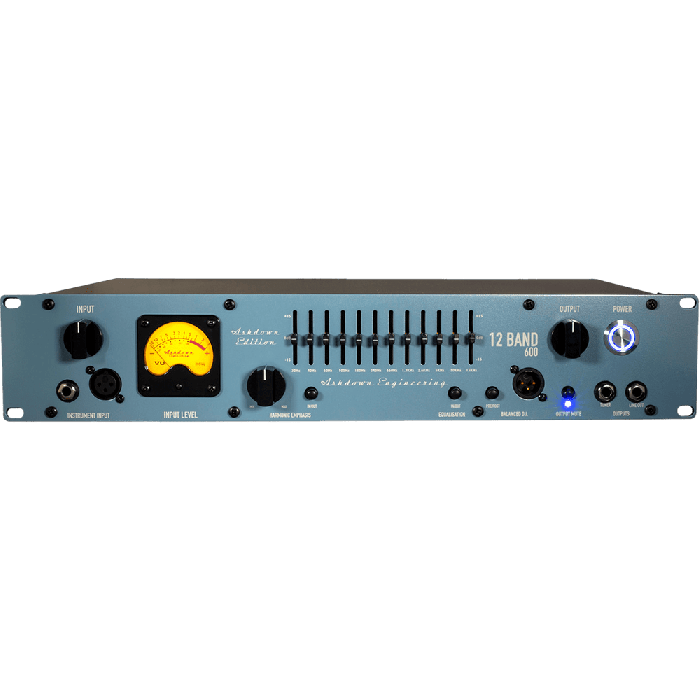 Ashdown Amplificador de Bajo Cabezal de 12 Bandas con EQ Gráfico 600W