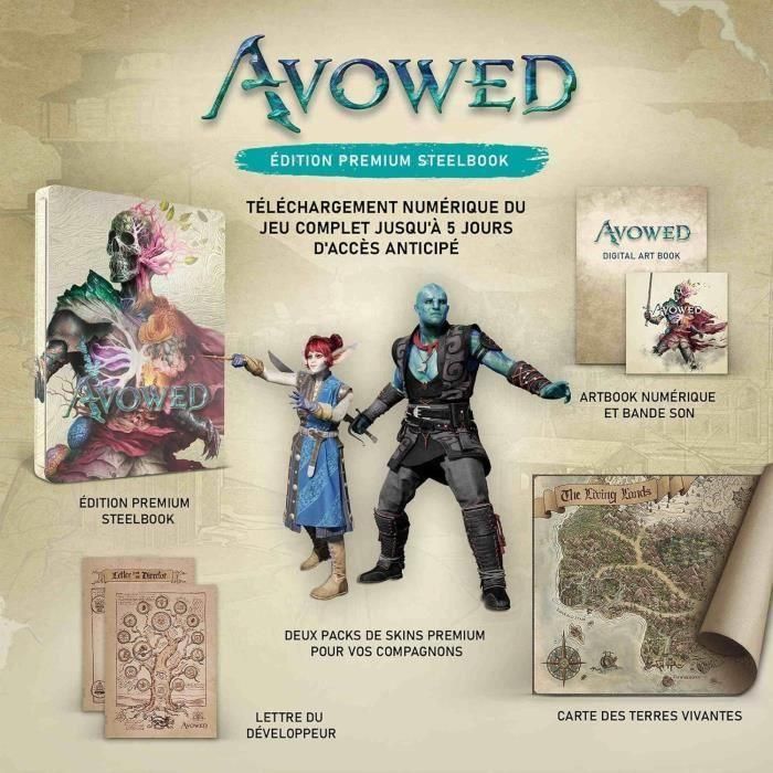 Avowed - Edición Premium SteelBook - Juego de Xbox Series X 1