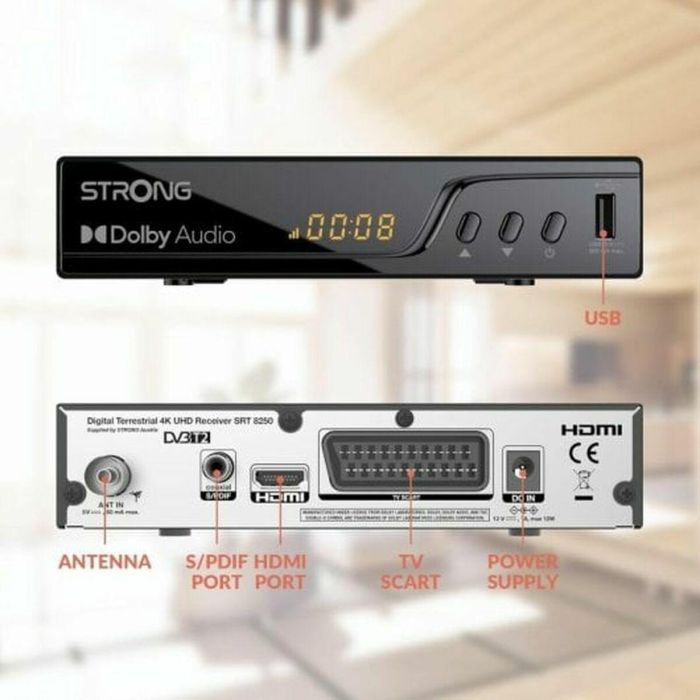 Sintonizador TDT STRONG SRT 8250 4