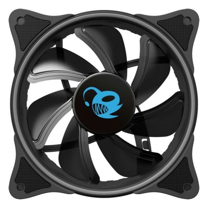 Ventilador de Caja CoolBox DEEP Iris Ø 12 cm 1100 rpm RGB Ø 12 cm 4