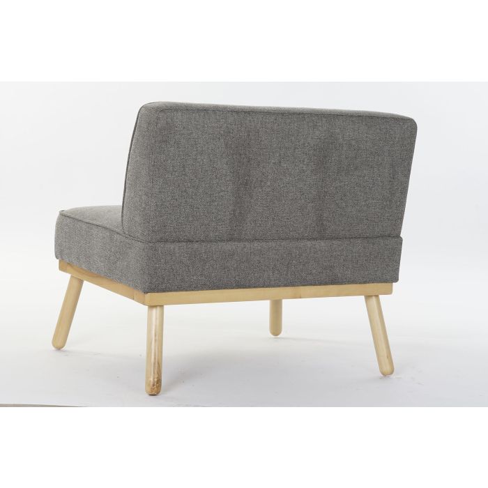 DKD Home Decor Sillón Urban Gris Oscuro Marron 66 x 72 x 80 cm 5 DKD Home Decor Sillón Urban Gris Oscuro Marron 66 x 72 x 80 cm 5