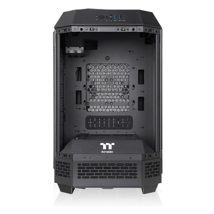 Thermaltake The Tower 250 Mini Tower Negro, Blanco para PC con Pantalla LCD 3.9", Ventiladores 2x120mm, Soporte HDD/SSD 2.5/3.5" 1 Thermaltake The Tower 250 Mini Tower Negro, Blanco para PC con Pantalla LCD 3.9", Ventiladores 2x120mm, Soporte HDD/SSD 2.5/3.5" 1