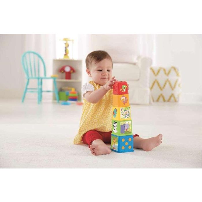 Bloques De Construcción Apila Y Descubre Cdc52 Fisher Price 3