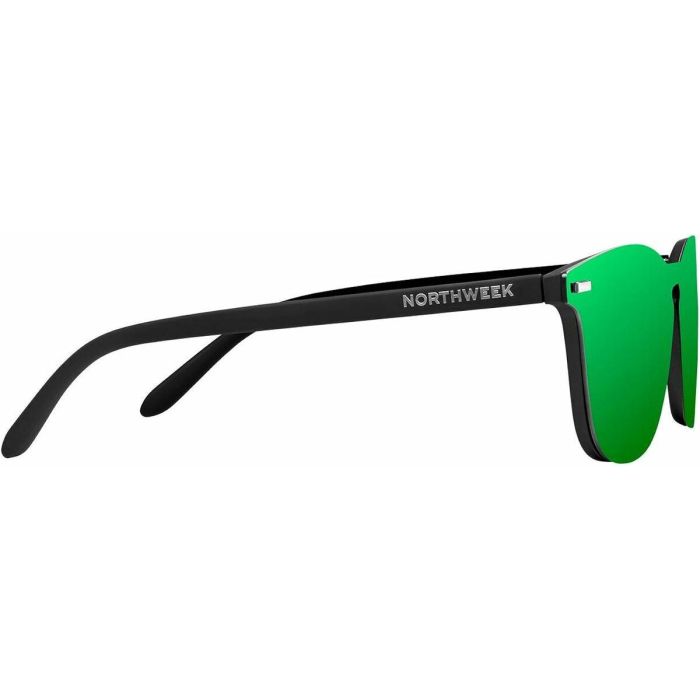 Northweek WALL PHANTOM Gafas de Sol Polarizadas para Adultos Unisex - Montura Negro Mate - Cristal Verde - Protección UV400 3 Northweek WALL PHANTOM Gafas de Sol Polarizadas para Adultos Unisex - Montura Negro Mate - Cristal Verde - Protección UV400 3