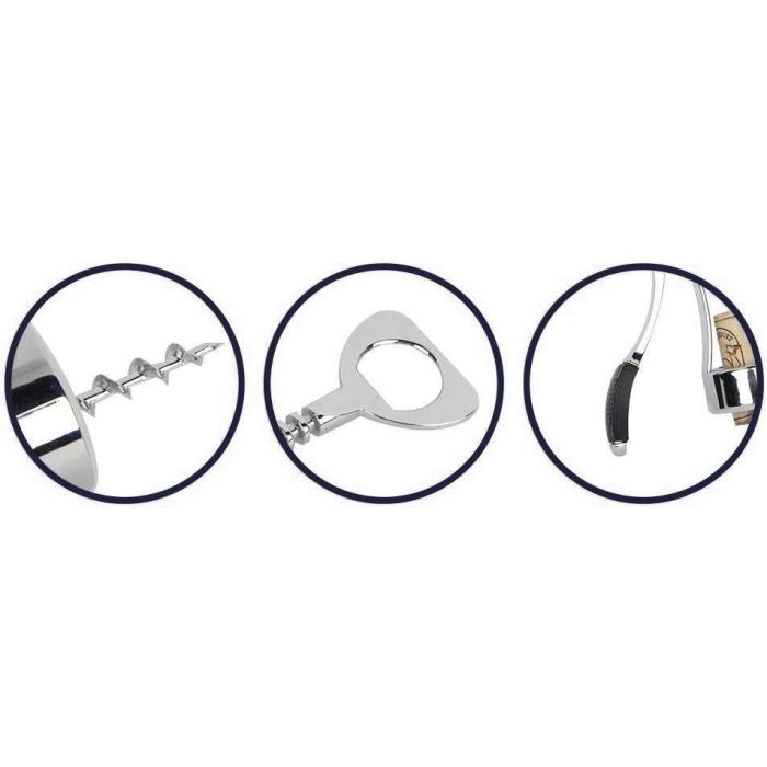 Inde Sacacorchos Abridor Zinc Alloy 19 x 5.6 x 3.8 cm 1 Inde Sacacorchos Abridor Zinc Alloy 19 x 5.6 x 3.8 cm 1