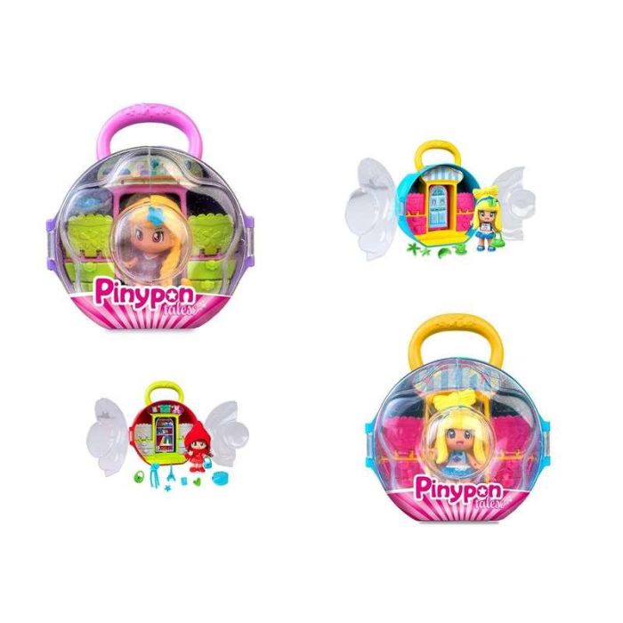 Figura con bolsito pinypon cuentos.8 cm. armarios de cuentos con diferentes compartimentos para guardar accesorios y ropa. - modelos surtidos 1 Figura con bolsito pinypon cuentos.8 cm. armarios de cuentos con diferentes compartimentos para guardar accesorios y ropa. - modelos surtidos 1