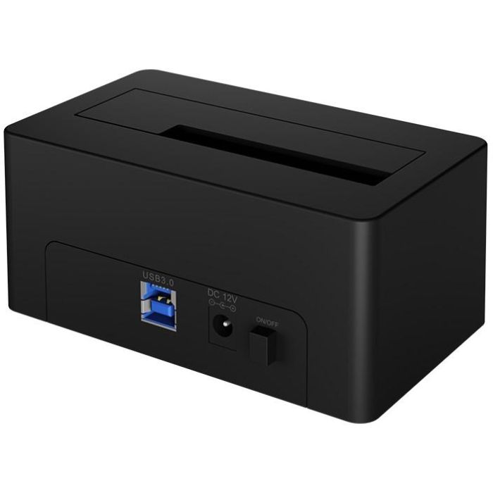Dockingtation für 1x 2.5"/3.5" SATA I/II/III USB 3.2 ICY BOX Black 3
