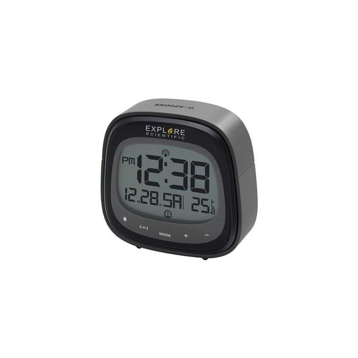 Explore Scientific RDC-3006 Reloj Despertador Negro con Función Táctil y Temperatura Interior 4 Explore Scientific RDC-3006 Reloj Despertador Negro con Función Táctil y Temperatura Interior 4