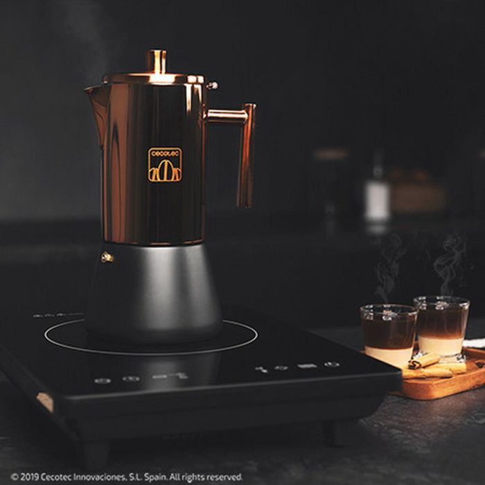 Cafetera Italiana Cecotec Cumbia Moking 100 ml/200 ml/300 ml Acero Inoxidable 2 Cafetera Italiana Cecotec Cumbia Moking 100 ml/200 ml/300 ml Acero Inoxidable 2