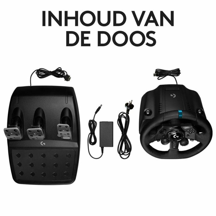 Logitech G923 TrueForce Volante de Carreras con Pedales para PlayStation PS5/PS4 y PC 30