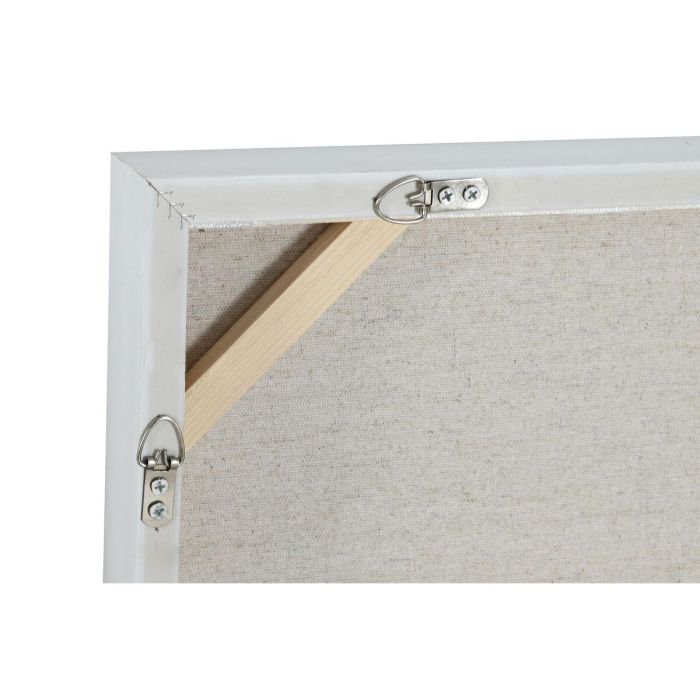 Cuadro Urban DKD Home Decor Beige Blanco 4 x 82 x 82 cm (2 Unidades) 1