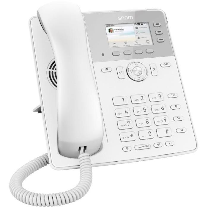 SNOM TECHNOLOGY D717 Teléfono IP Profesional Weiss
