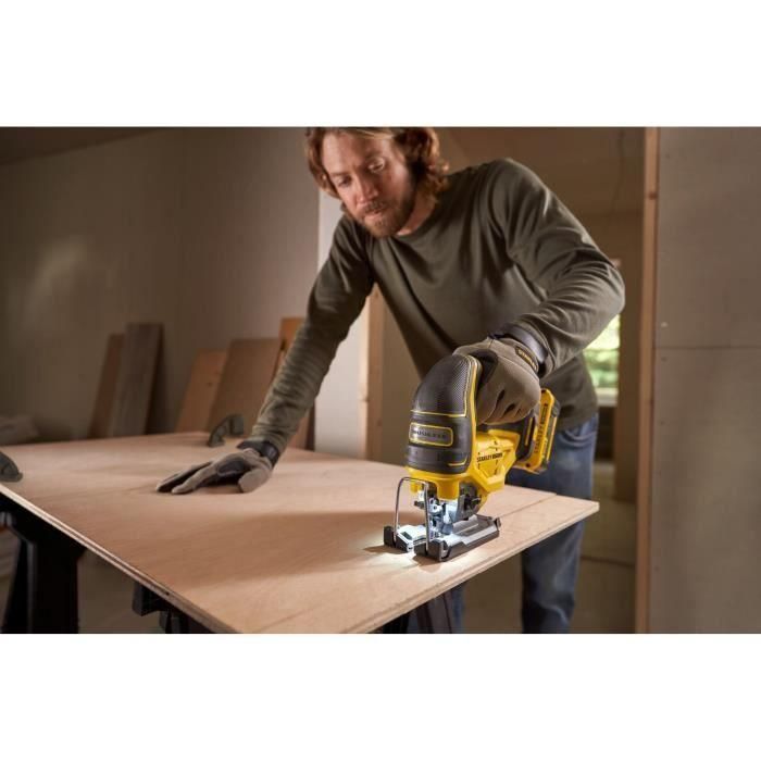 Stanley Fatmax SFMCS650B-XJ Sierra de calar V20 Sin escobillas 18V sin batería 4 Stanley Fatmax SFMCS650B-XJ Sierra de calar V20 Sin escobillas 18V sin batería 4