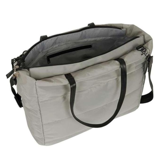 Bolso Minnie Mouse Teen Sand Acolchado Gris 40 x 31 x 17 cm 4