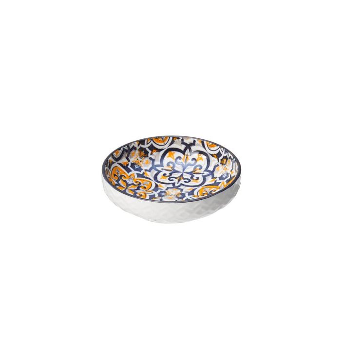 Leone Juego 6 Boles Cerámica Amalfi Ø9cm, Apto Lavavajillas, Horno y Microondas