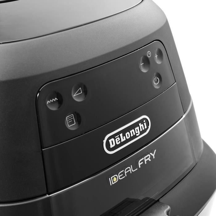 Delonghi FH2184 Aceite eléctrico sin aceite - Capacidad 1.25 kg, 1400W, Tanque antiadherente 1 Delonghi FH2184 Aceite eléctrico sin aceite - Capacidad 1.25 kg, 1400W, Tanque antiadherente 1