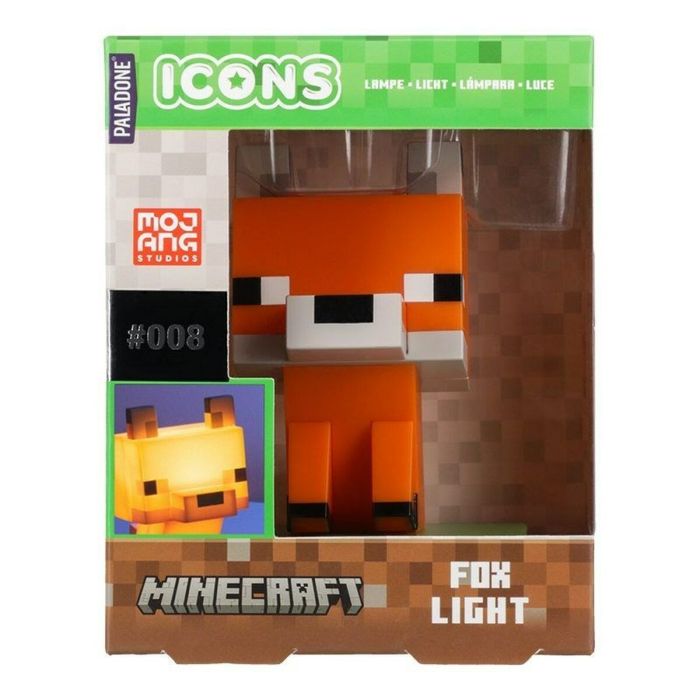 Lámpara Icons Minecraft Fox