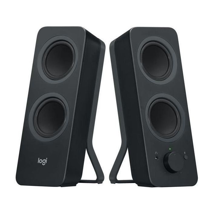 Logitech Altavoces Z207 Bluetooth Estéreo Negros con Easy-Switch y Radiadores Pasivos 2 Logitech Altavoces Z207 Bluetooth Estéreo Negros con Easy-Switch y Radiadores Pasivos 2