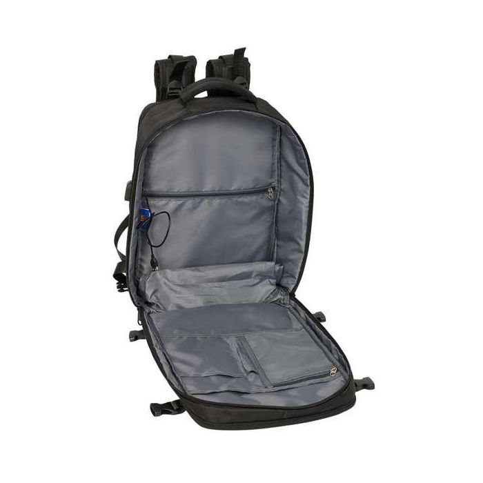 Safta Mochila Viaje Cabina Portatil F.C. Barcelona Negra 15,6'' 29x44x19 cm 5 Safta Mochila Viaje Cabina Portatil F.C. Barcelona Negra 15,6'' 29x44x19 cm 5