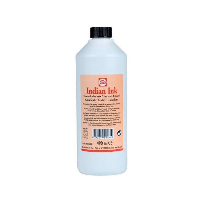 Talens Tinta China Frasco 490 mL Negro Talens Tinta China Frasco 490 mL Negro
