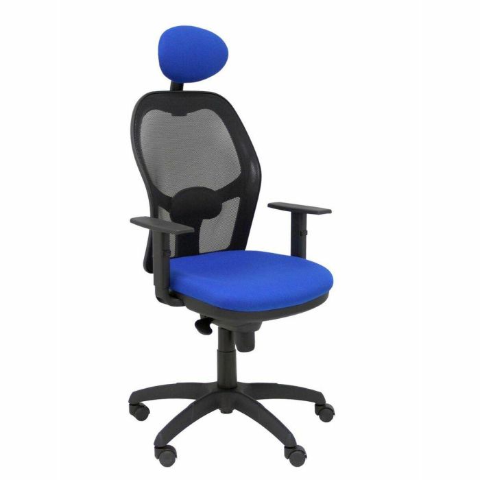 Silla de Oficina con Cabecero Jorquera P&C ALI229C Azul