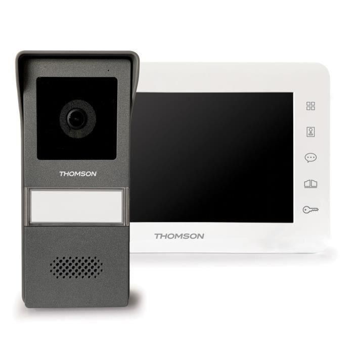 Videoportero THOMSON color 2 hilos pantalla 7" control dual Tili 4 Videoportero THOMSON color 2 hilos pantalla 7" control dual Tili 4