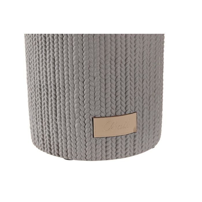 DKD Home Decor Vaso Básicos de Cemento Gris 8x10x8 cm 1